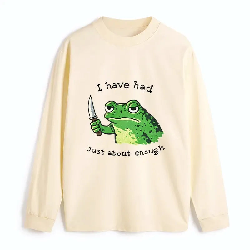 Kyoto-Lion Frog Tee for Daily Wear