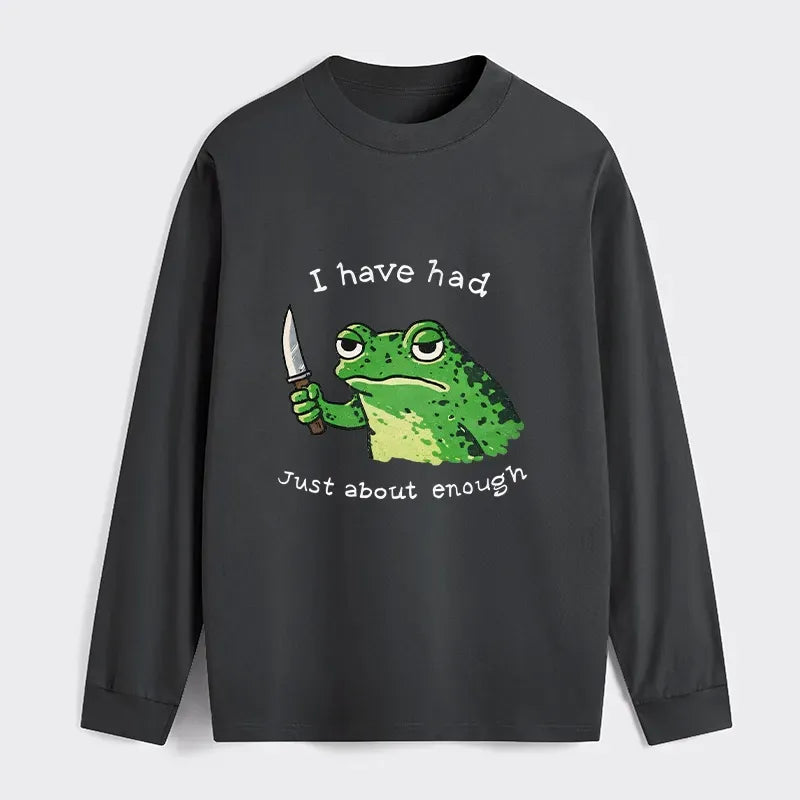 Kyoto-Lion Frog Tee for Daily Wear