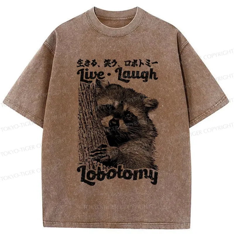 Japanese Vintage Lobotomy T-Shirt for Gift Idea