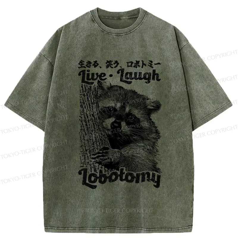 Washed Unisex T-Shirt for Summer Vacation