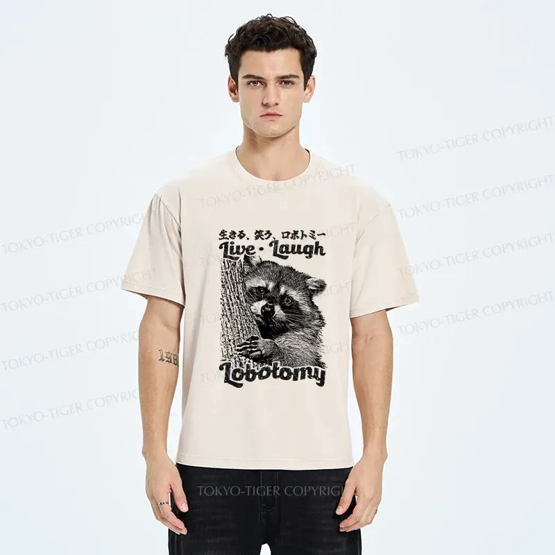 Japanese Vintage Lobotomy T-Shirt for Gift Idea