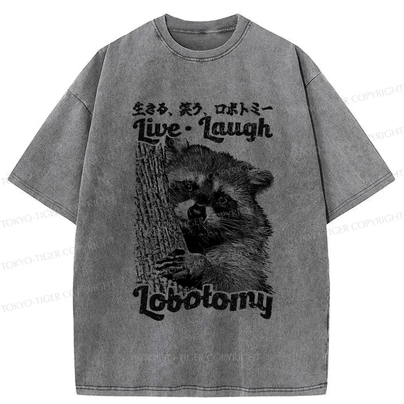 Washed Unisex T-Shirt for Summer Vacation