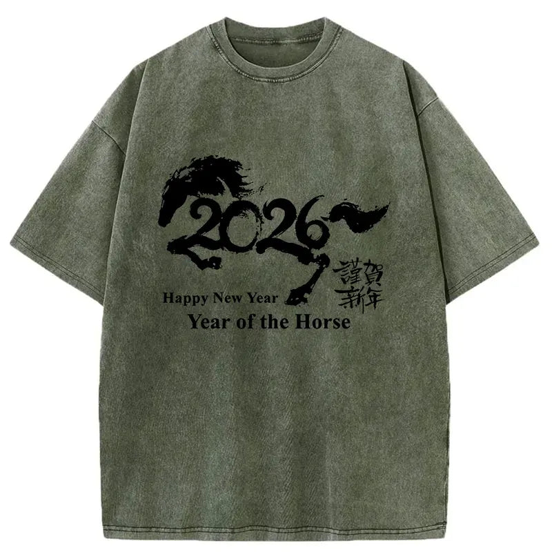 Kyoto-Lion Unisex Cotton T-Shirt Trendy