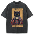 Funny Japanese Washed T-Shirt for Daily Wear