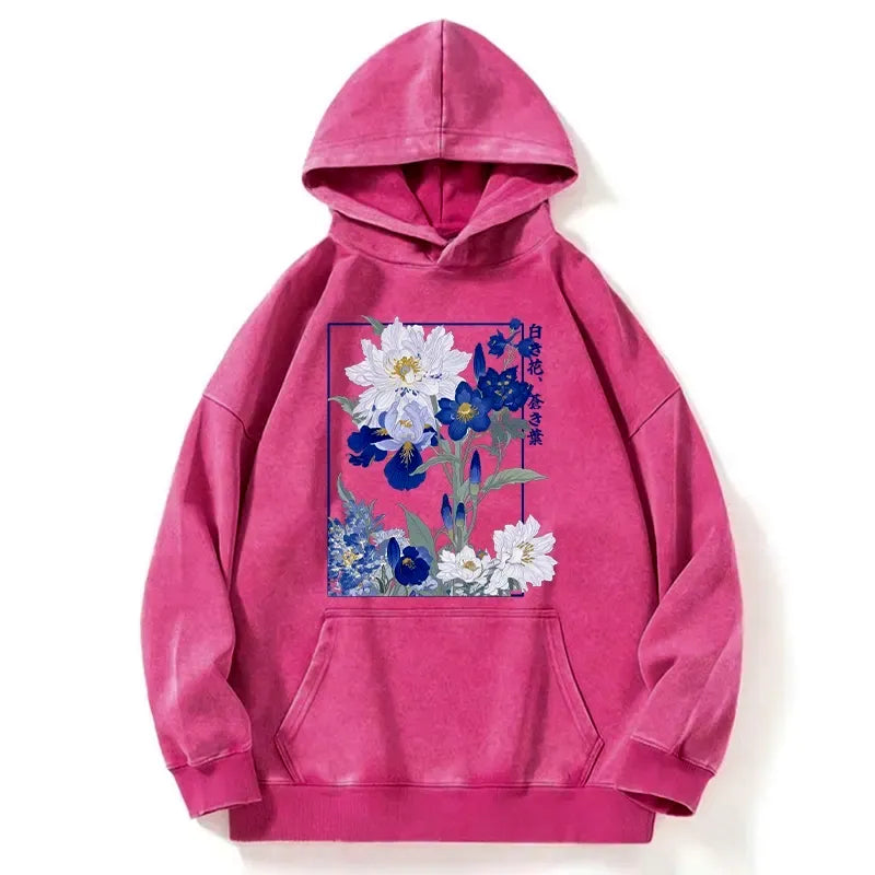 Kyoto Lion blossom hoodie for daily wear