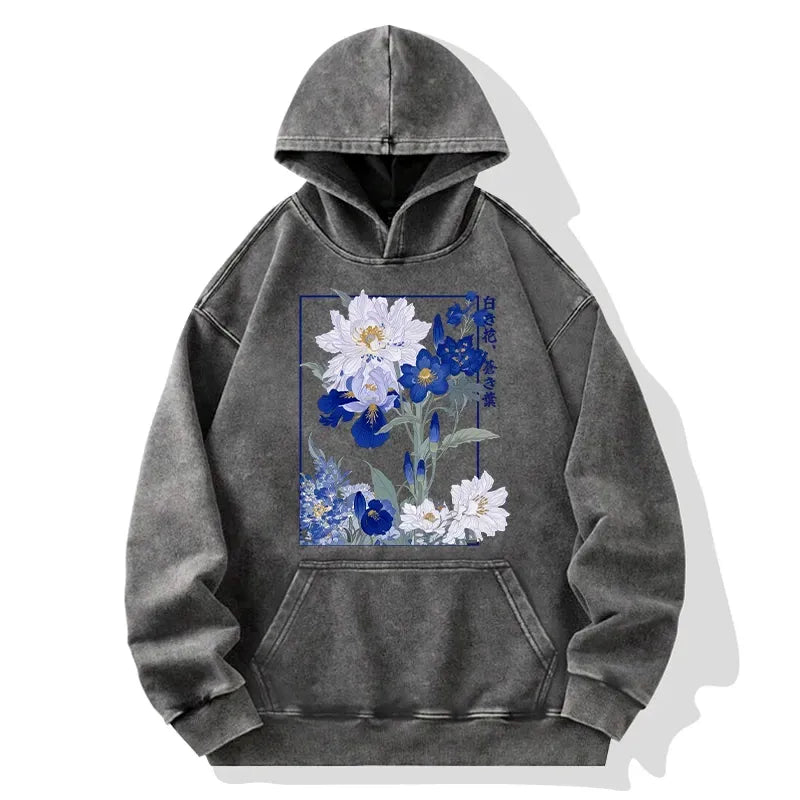 Kyoto Lion blossom hoodie for daily wear