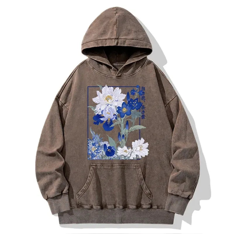 Kyoto Lion blossom hoodie for daily wear