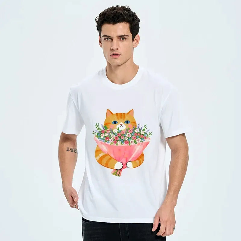 Unisex Cat T-Shirt for Everyday Wear