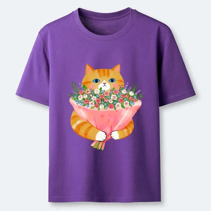 Unisex Cat T-Shirt for Everyday Wear