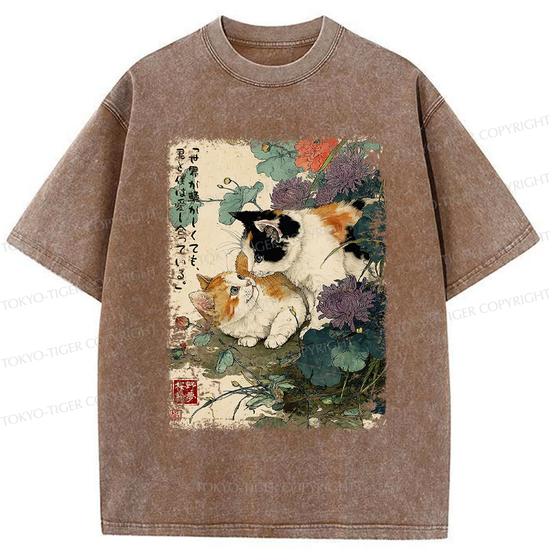 Kyoto lion unisex fit shirt for travel