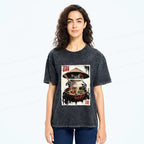 Retro Frog Ramen T-Shirt for Daily Wear