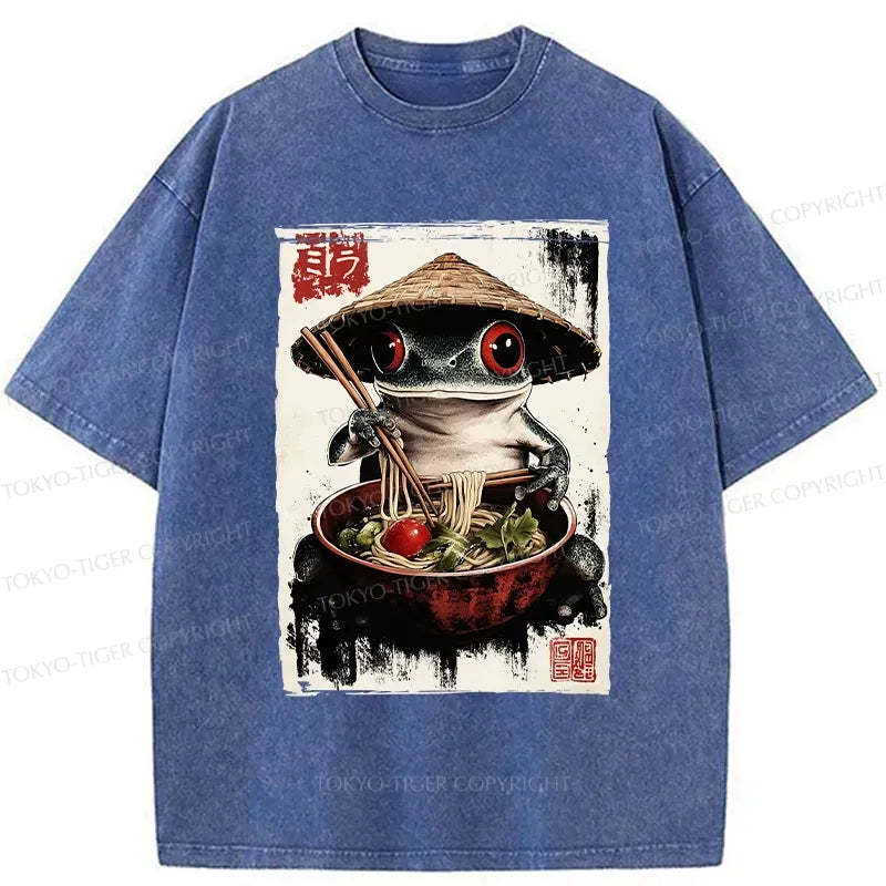 Kyoto-Lion Japanese Frog Tee Gift Idea