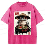 Funny Frog Eating Ramen Shirt on Sale