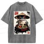 Funny Frog Eating Ramen Shirt on Sale