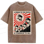 Kyoto-Lion Comrade Goose Washed Tee