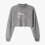 Soft Cotton Crop Sweatshirt Gift Idea