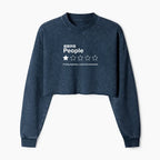 Japanese Style Crop Sweatshirt for Summer