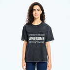 Japanese Washed T-Shirt for Daily Wear
