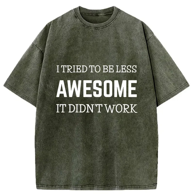 Kyoto-Lion Uncontrollable Improvement Washed T-Shirt
