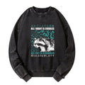 Kyoto-Lion All I Get Is Struggles Washed Sweatshirt