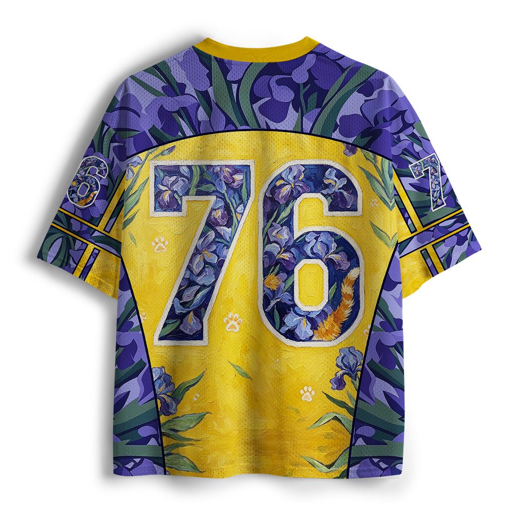 Kyoto-Lion Iris Cat Mesh Jersey