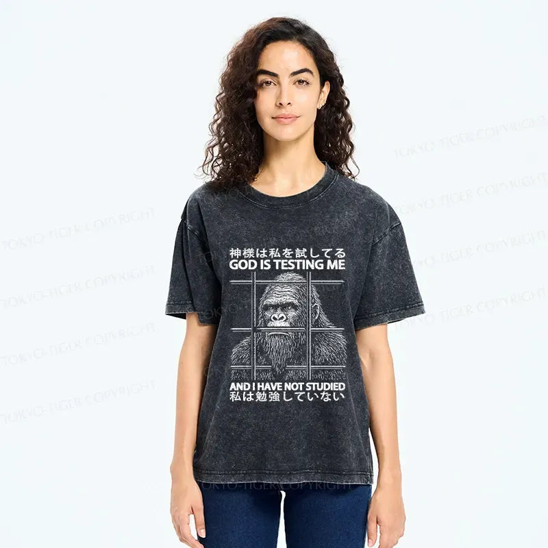 Washed Vintage T-Shirt for Streetwear
