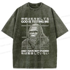 Kyoto Lion God Testing Me Shirt