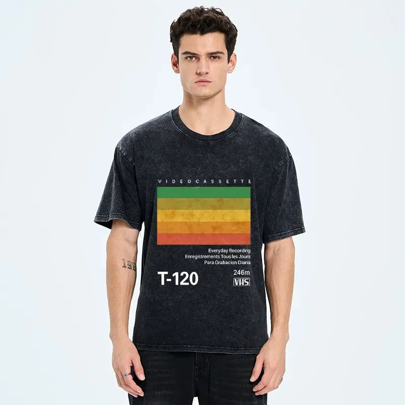 Unisex cotton tee with Japanese design on sale
