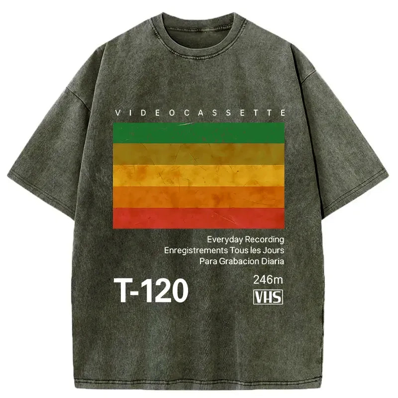 Vintage Kyoto lion wash t-shirt streetwear