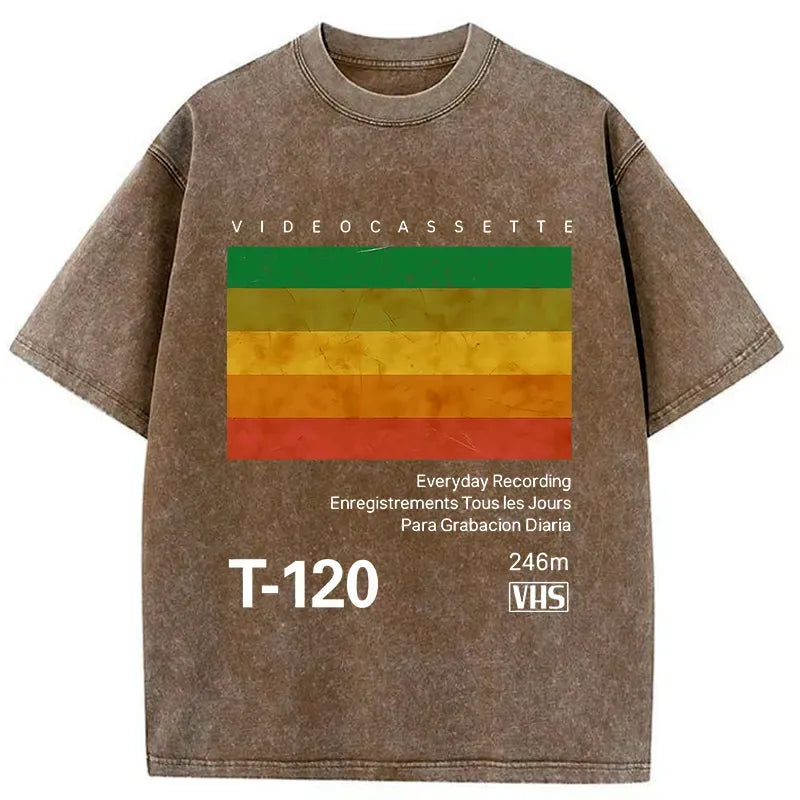 Vintage Kyoto lion wash t-shirt streetwear