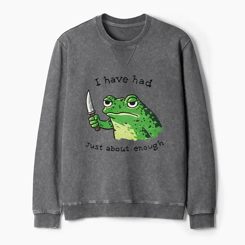 japanese frog sweatshirt for everyday wear