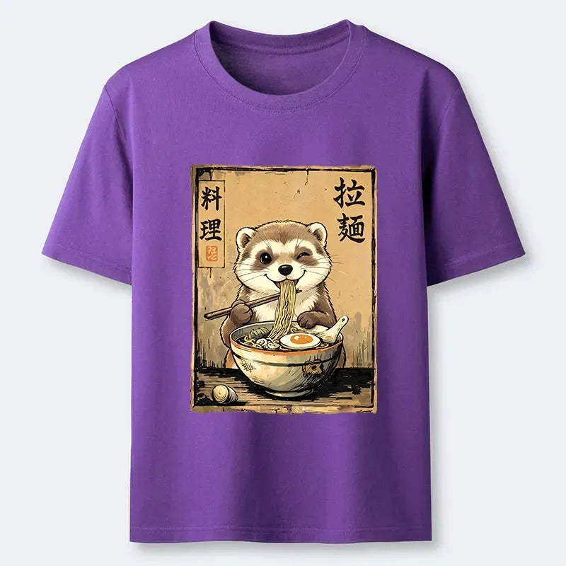Kyoto-Lion Hot Ramen T-Shirt Free Shipping