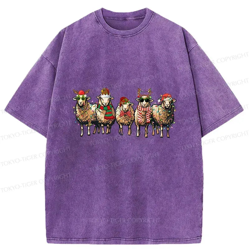 christmas sheep t-shirt gift idea