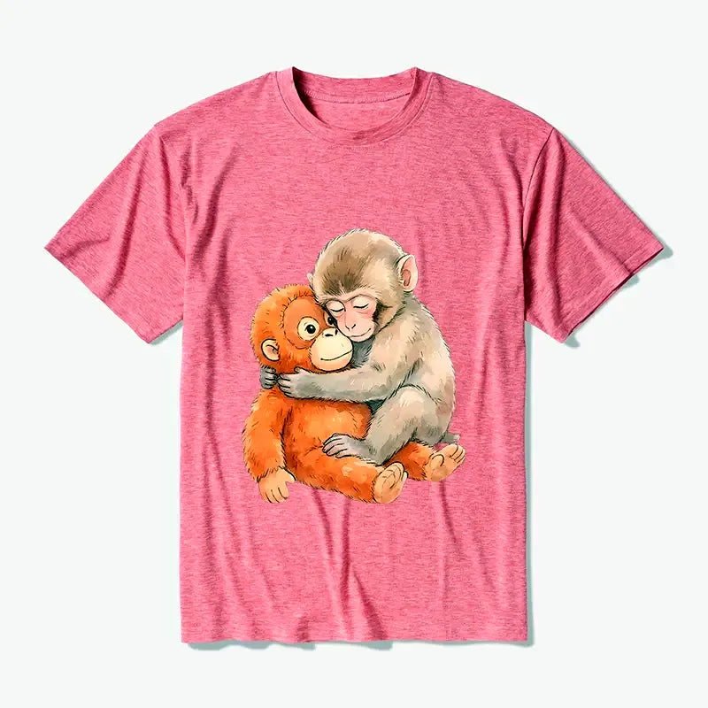 Kyoto-Lion Poor Punch Cotton Blend T-Shirt