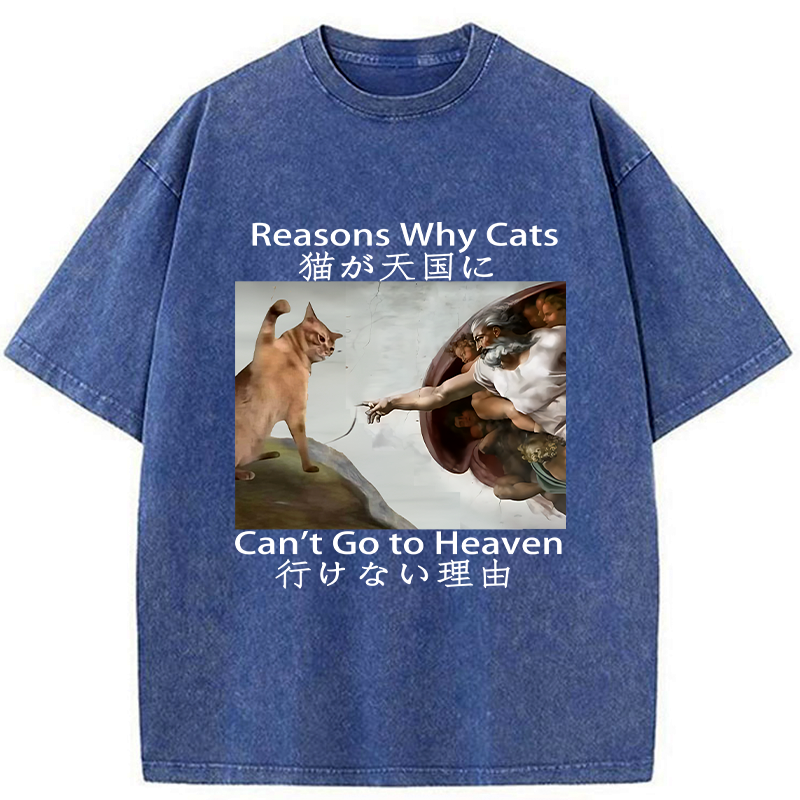unisex cotton t-shirt with cute cat design
