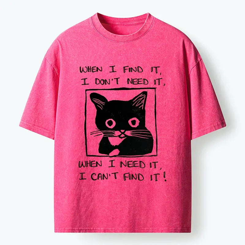 Unisex Washed Cotton T-Shirt Gift Idea