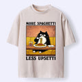 Funny Washed Cat Tee for Summer