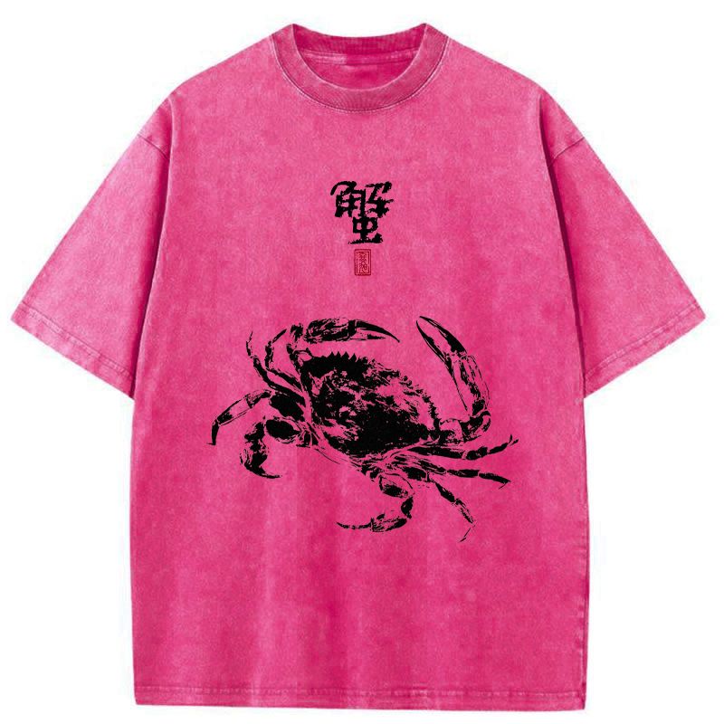 Kyoto-Lion The Kani Washed T-Shirt