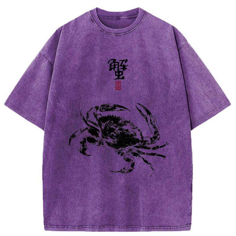 Kyoto-Lion The Kani Washed T-Shirt