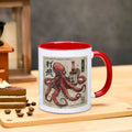 Japanese Octopus Mug Gift Idea
