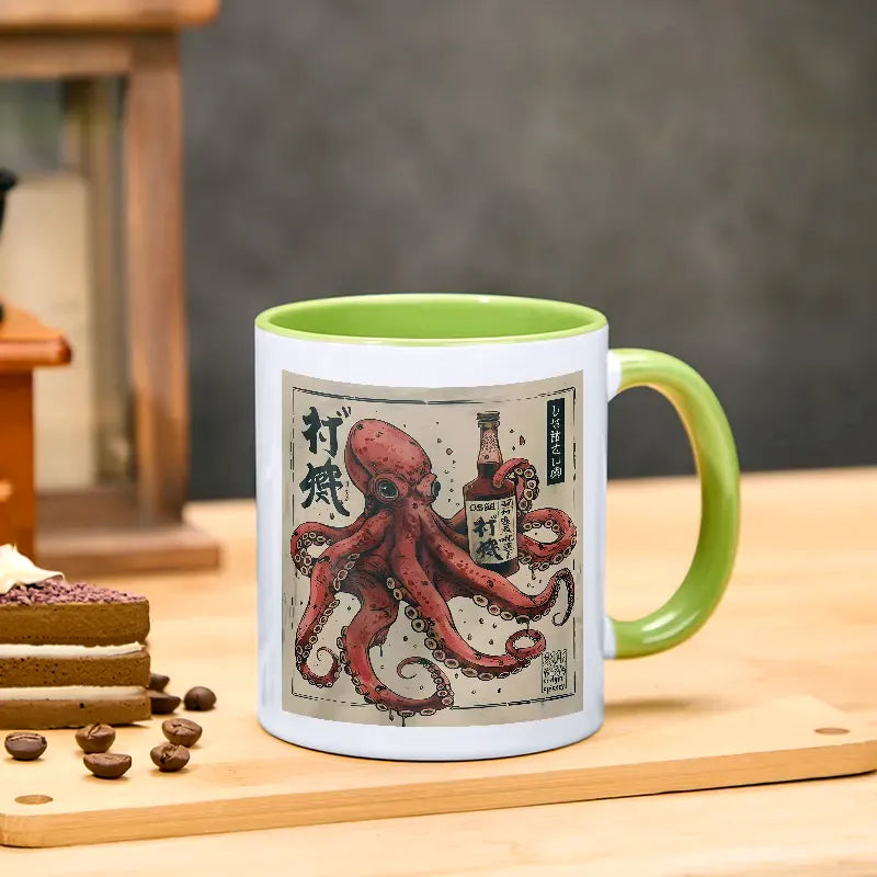 Kyoto Lion Sake Mug Free Shipping