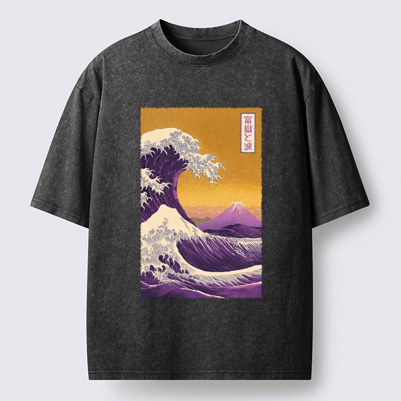 Ukiyo-e Wave T-Shirt Trendy Gift