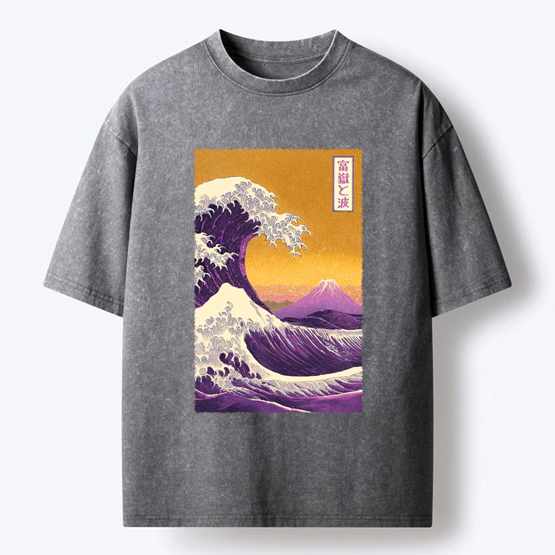 Ukiyo-e Wave T-Shirt Trendy Gift