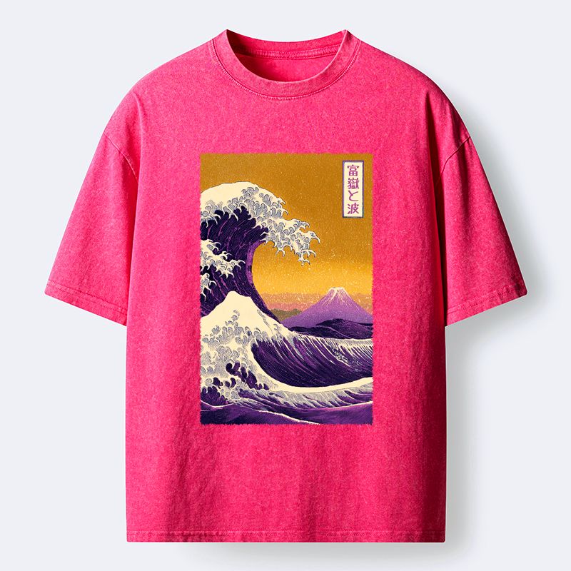 Ukiyo-e Wave T-Shirt Trendy Gift