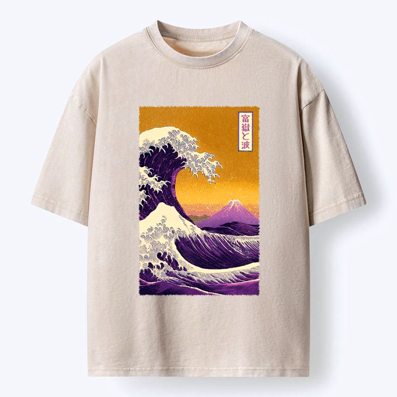 Ukiyo-e Wave T-Shirt Trendy Gift