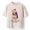 Kyoto-Lion Funny Wizard Capybara Washed T-Shirt