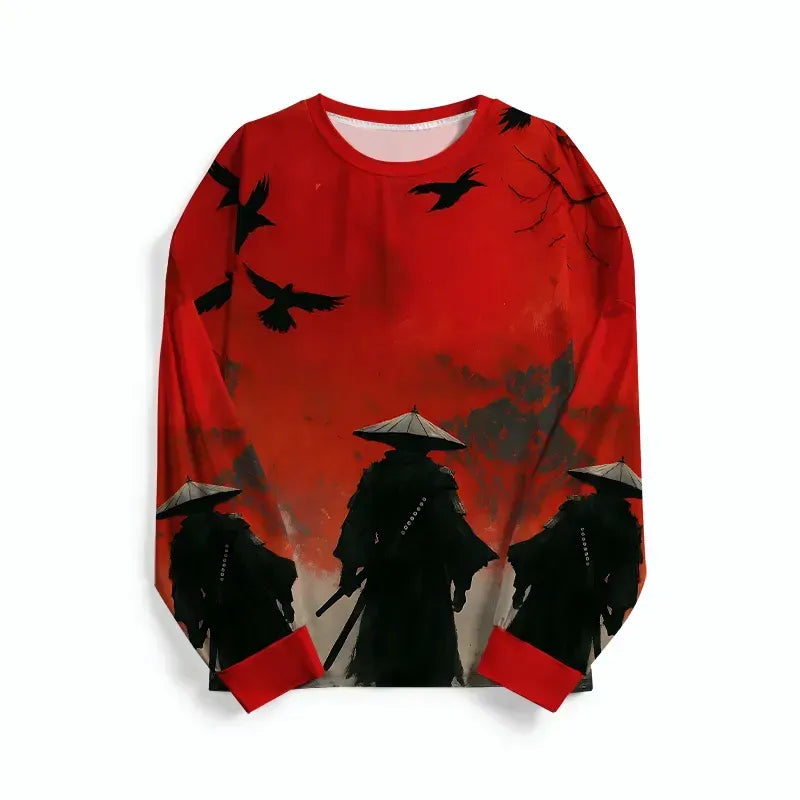 Blood Night Samurai Pajamas for Family