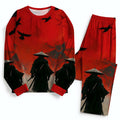Kyoto-Lion Blood Night Samurai Family Pajama Sets