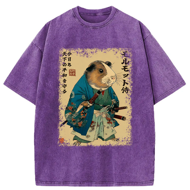 Vintage Ukiyo-e T-Shirt for Casual Wear