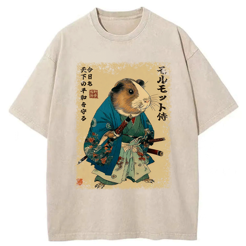 Vintage Ukiyo-e T-Shirt for Casual Wear